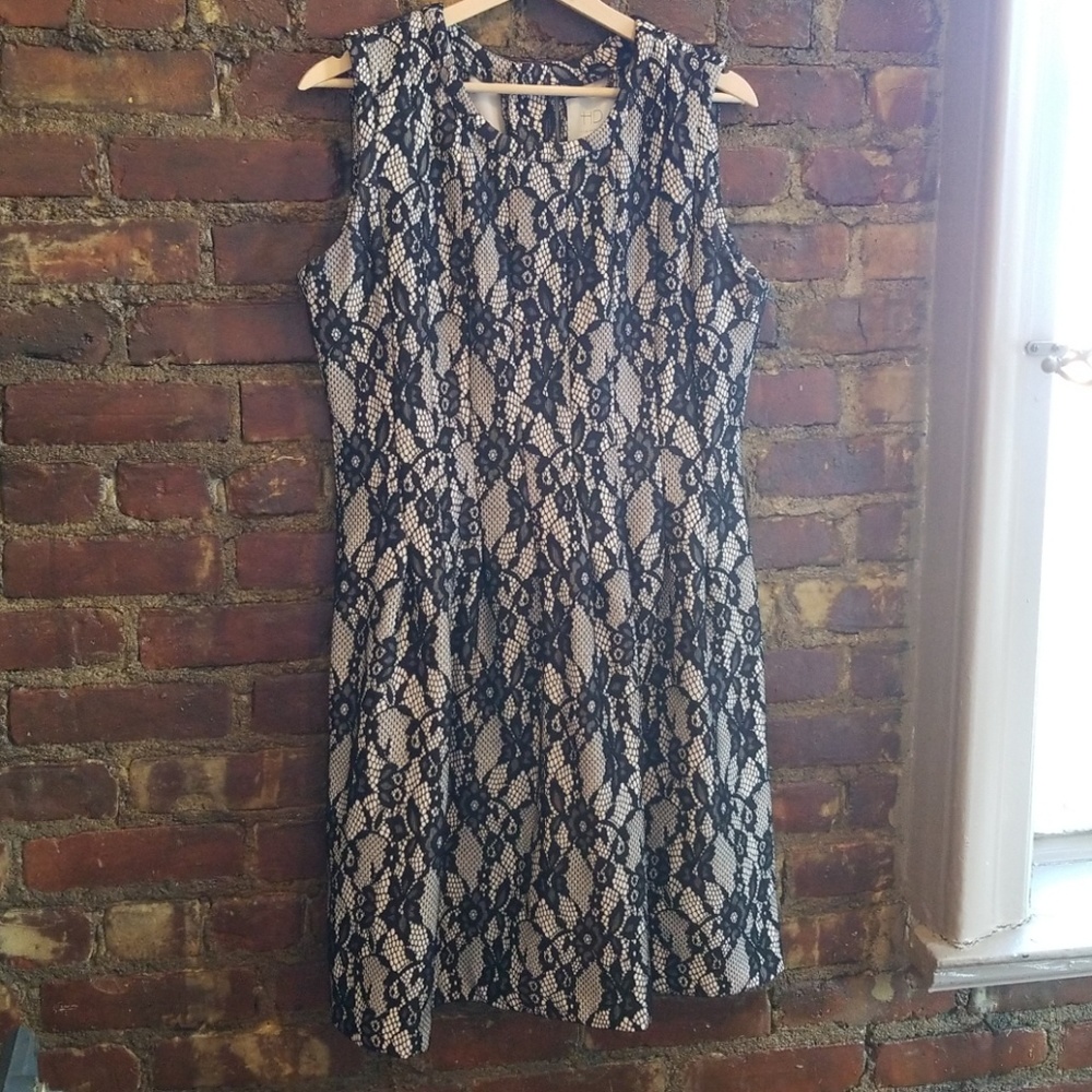 Black Lace Cocktail Dress